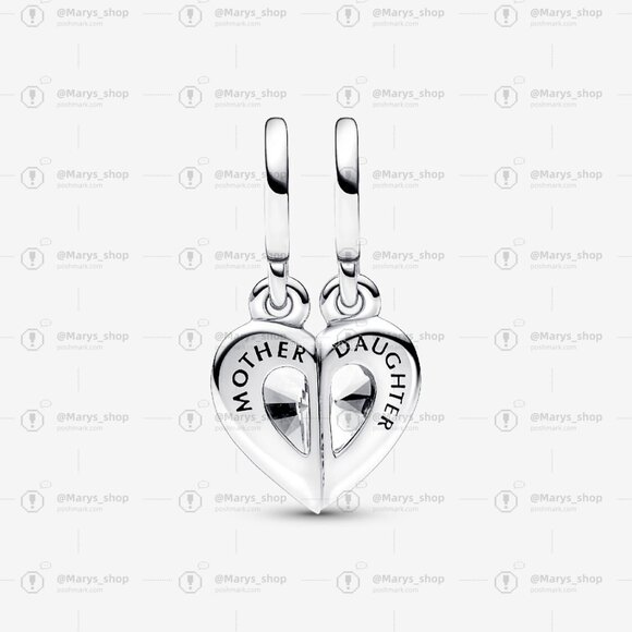 Pandora Splittable Mother & Daughter Dangle Charm - Picture 2 of 5